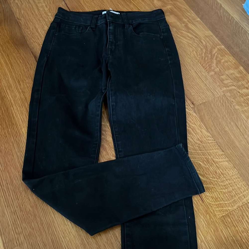 black jeans